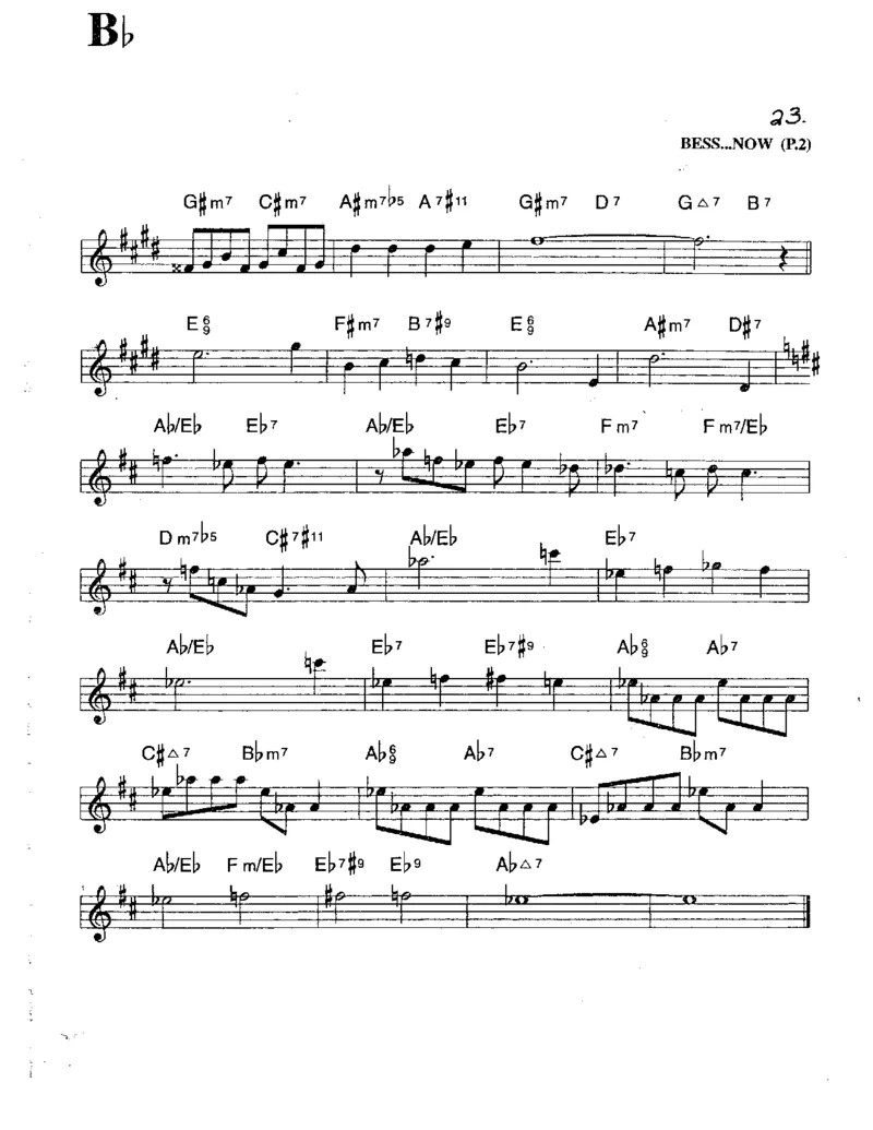 TheRealBookVolume-3-Bb_一万首著名钢琴曲谱哈农贝多芬合集视频教学电子版高清无水印可打印_07各风格钢琴谱合集_JazzPiano_原版钢琴教材附音频