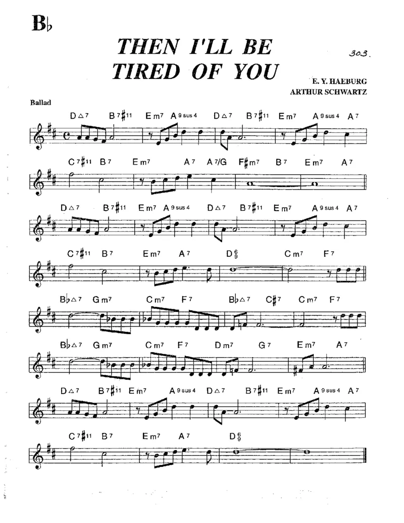 TheRealBookVolume-3-Bb_一万首著名钢琴曲谱哈农贝多芬合集视频教学电子版高清无水印可打印_07各风格钢琴谱合集_JazzPiano_原版钢琴教材附音频