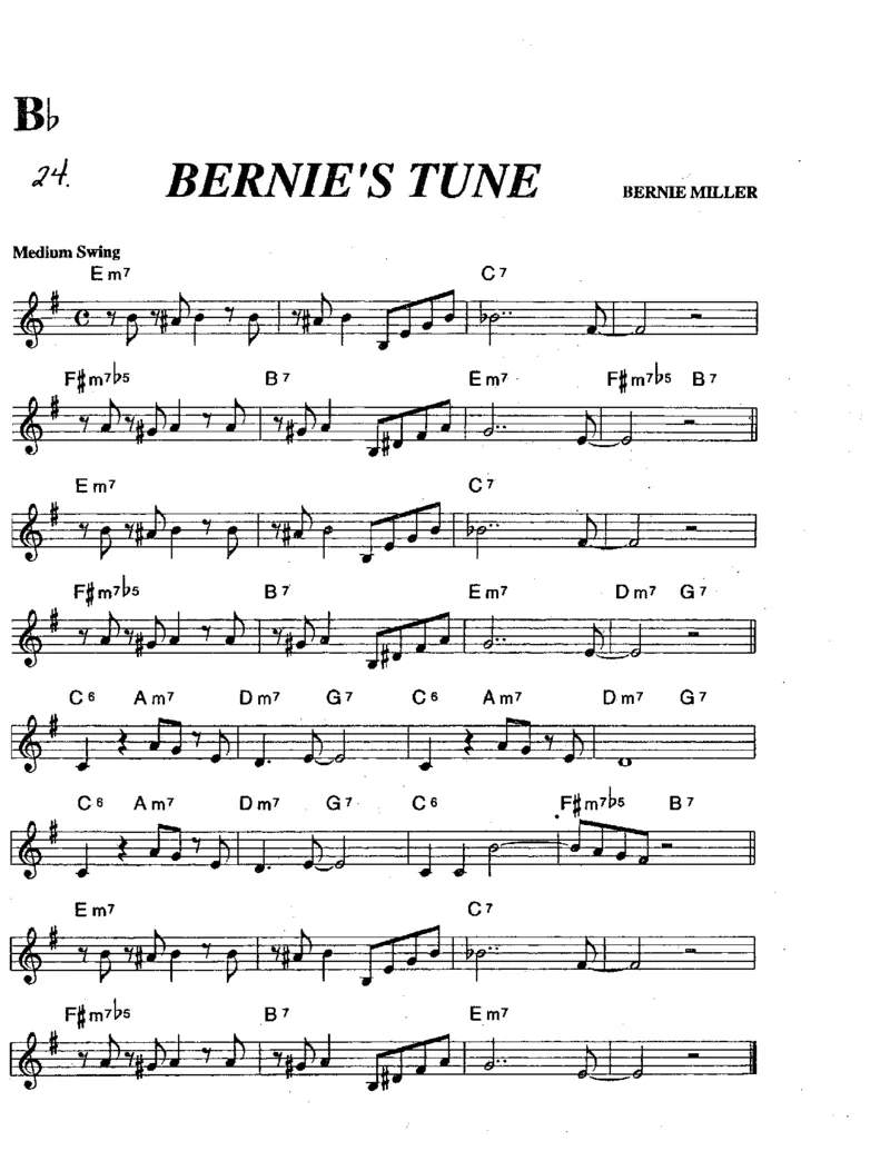 TheRealBookVolume-3-Bb_一万首著名钢琴曲谱哈农贝多芬合集视频教学电子版高清无水印可打印_07各风格钢琴谱合集_JazzPiano_原版钢琴教材附音频