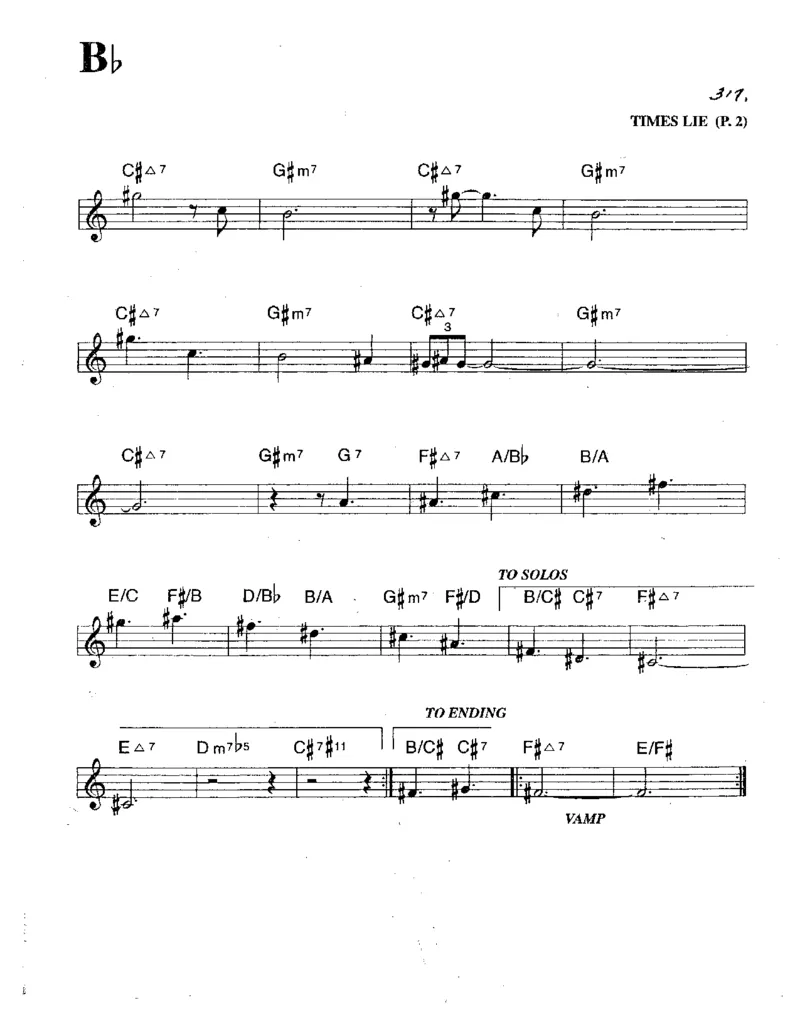 TheRealBookVolume-3-Bb_一万首著名钢琴曲谱哈农贝多芬合集视频教学电子版高清无水印可打印_07各风格钢琴谱合集_JazzPiano_原版钢琴教材附音频