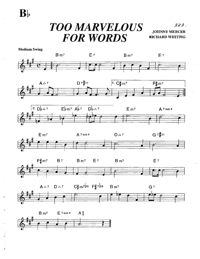 TheRealBookVolume-3-Bb_一万首著名钢琴曲谱哈农贝多芬合集视频教学电子版高清无水印可打印_07各风格钢琴谱合集_JazzPiano_原版钢琴教材附音频