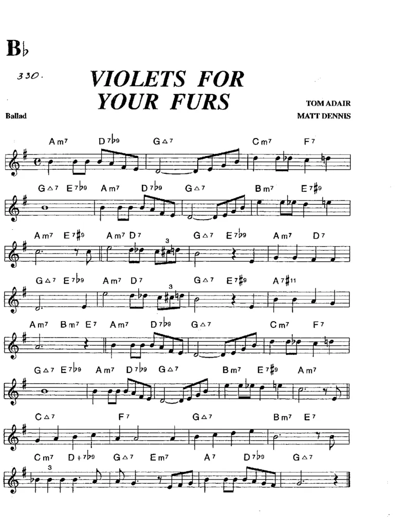 TheRealBookVolume-3-Bb_一万首著名钢琴曲谱哈农贝多芬合集视频教学电子版高清无水印可打印_07各风格钢琴谱合集_JazzPiano_原版钢琴教材附音频