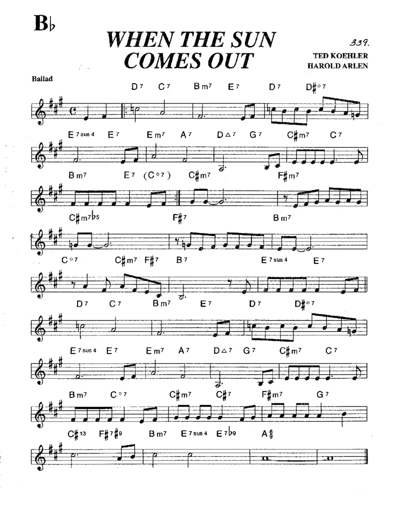 TheRealBookVolume-3-Bb_一万首著名钢琴曲谱哈农贝多芬合集视频教学电子版高清无水印可打印_07各风格钢琴谱合集_JazzPiano_原版钢琴教材附音频