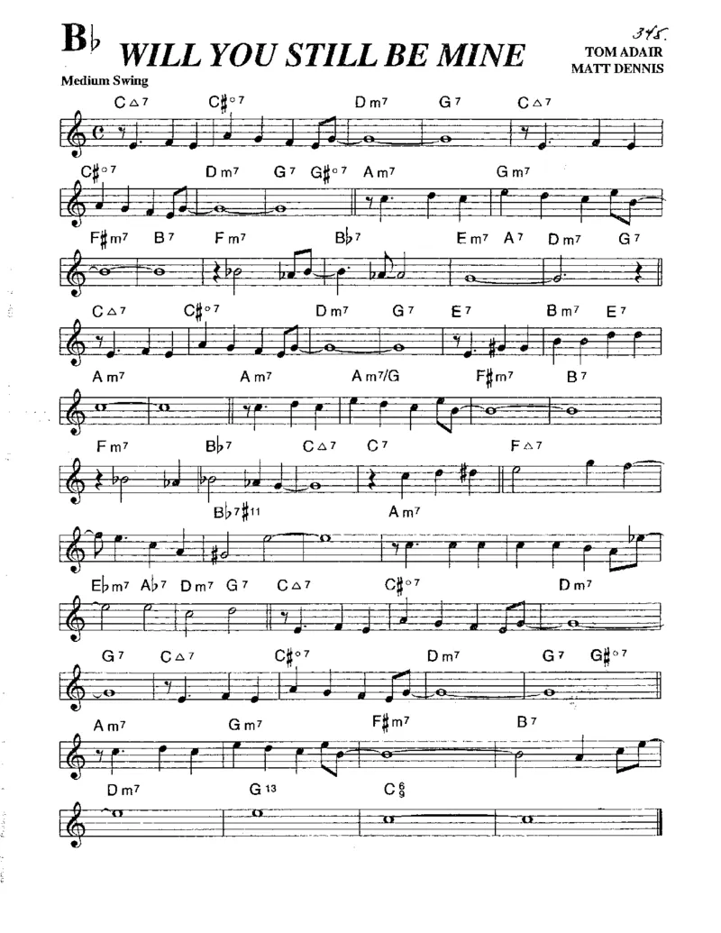 TheRealBookVolume-3-Bb_一万首著名钢琴曲谱哈农贝多芬合集视频教学电子版高清无水印可打印_07各风格钢琴谱合集_JazzPiano_原版钢琴教材附音频