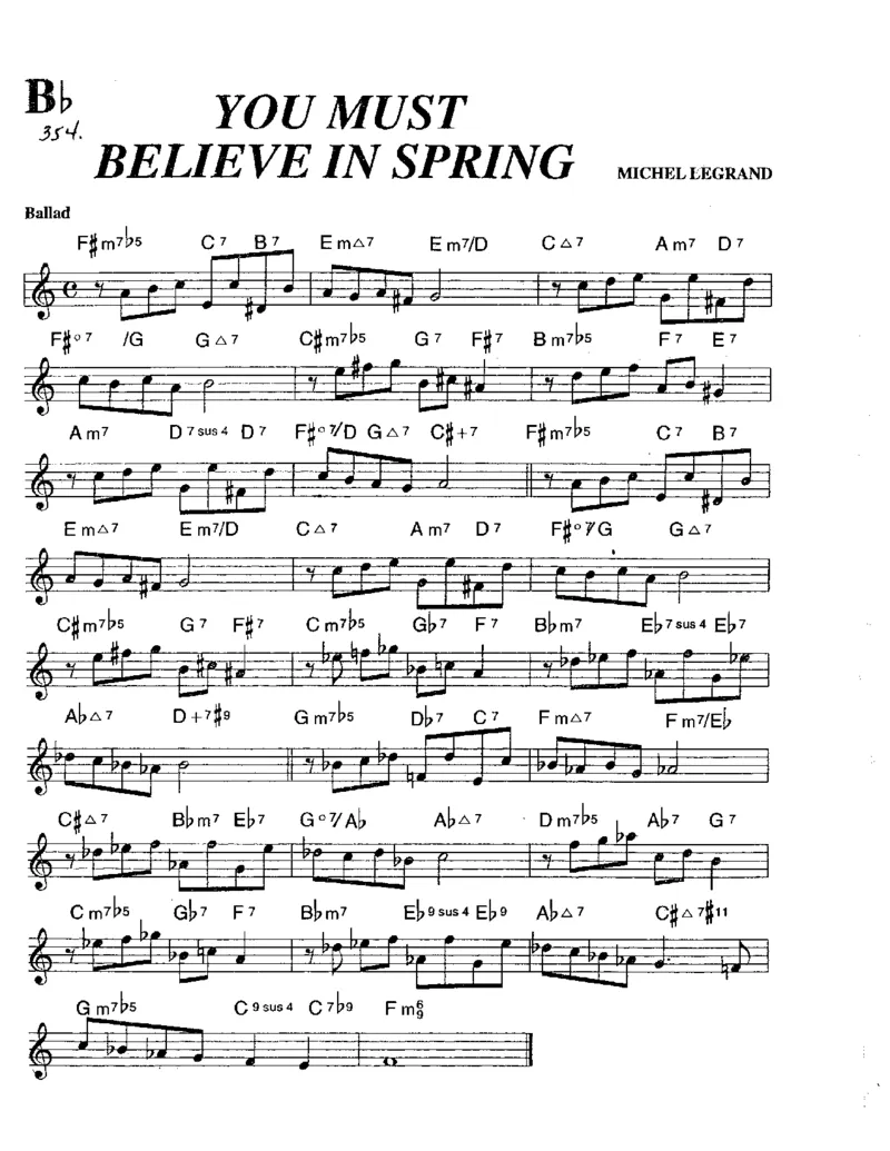 TheRealBookVolume-3-Bb_一万首著名钢琴曲谱哈农贝多芬合集视频教学电子版高清无水印可打印_07各风格钢琴谱合集_JazzPiano_原版钢琴教材附音频