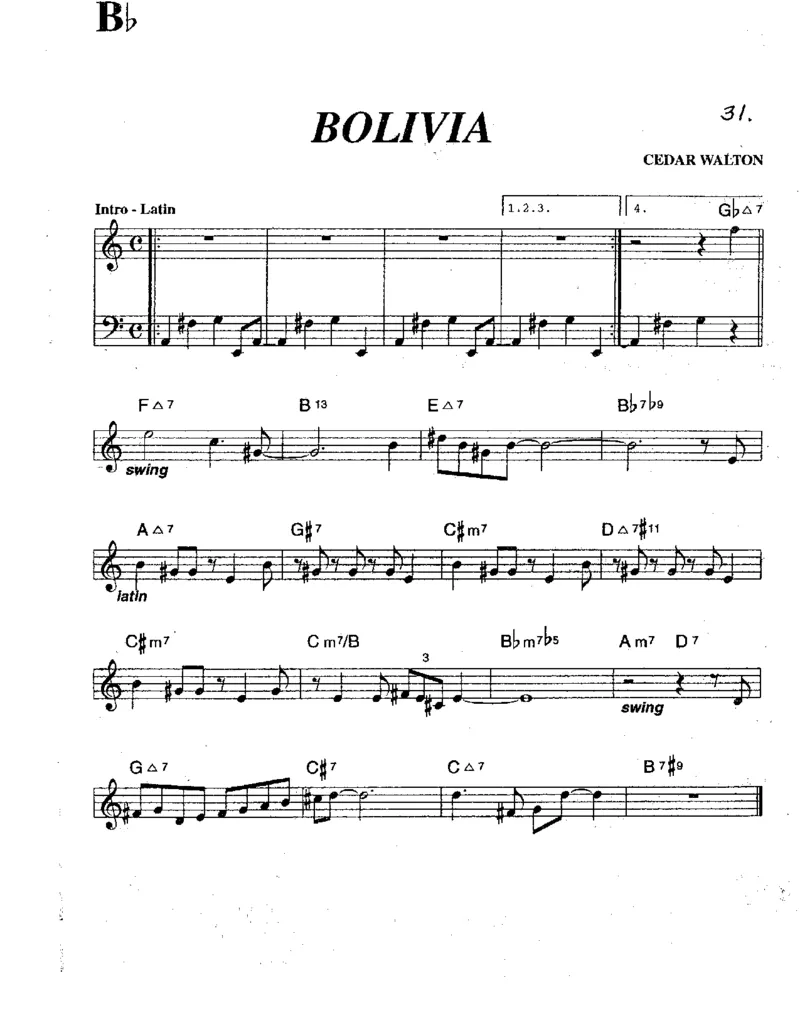 TheRealBookVolume-3-Bb_一万首著名钢琴曲谱哈农贝多芬合集视频教学电子版高清无水印可打印_07各风格钢琴谱合集_JazzPiano_原版钢琴教材附音频