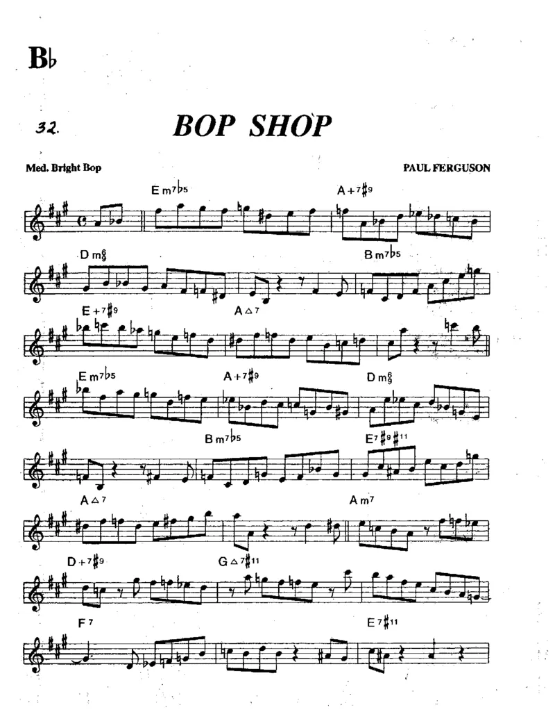 TheRealBookVolume-3-Bb_一万首著名钢琴曲谱哈农贝多芬合集视频教学电子版高清无水印可打印_07各风格钢琴谱合集_JazzPiano_原版钢琴教材附音频