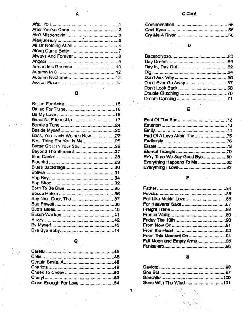 TheRealBookVolume-3-Bb_一万首著名钢琴曲谱哈农贝多芬合集视频教学电子版高清无水印可打印_07各风格钢琴谱合集_JazzPiano_原版钢琴教材附音频