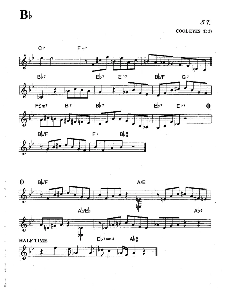 TheRealBookVolume-3-Bb_一万首著名钢琴曲谱哈农贝多芬合集视频教学电子版高清无水印可打印_07各风格钢琴谱合集_JazzPiano_原版钢琴教材附音频