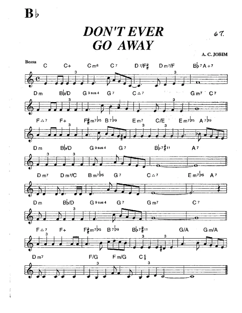 TheRealBookVolume-3-Bb_一万首著名钢琴曲谱哈农贝多芬合集视频教学电子版高清无水印可打印_07各风格钢琴谱合集_JazzPiano_原版钢琴教材附音频