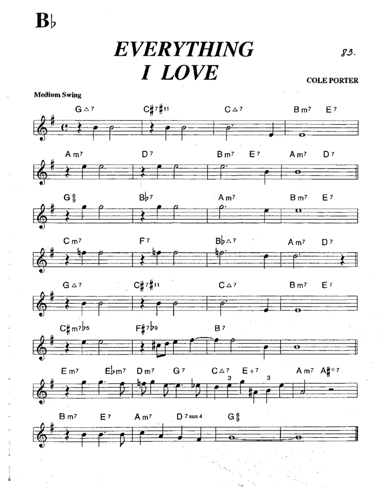 TheRealBookVolume-3-Bb_一万首著名钢琴曲谱哈农贝多芬合集视频教学电子版高清无水印可打印_07各风格钢琴谱合集_JazzPiano_原版钢琴教材附音频