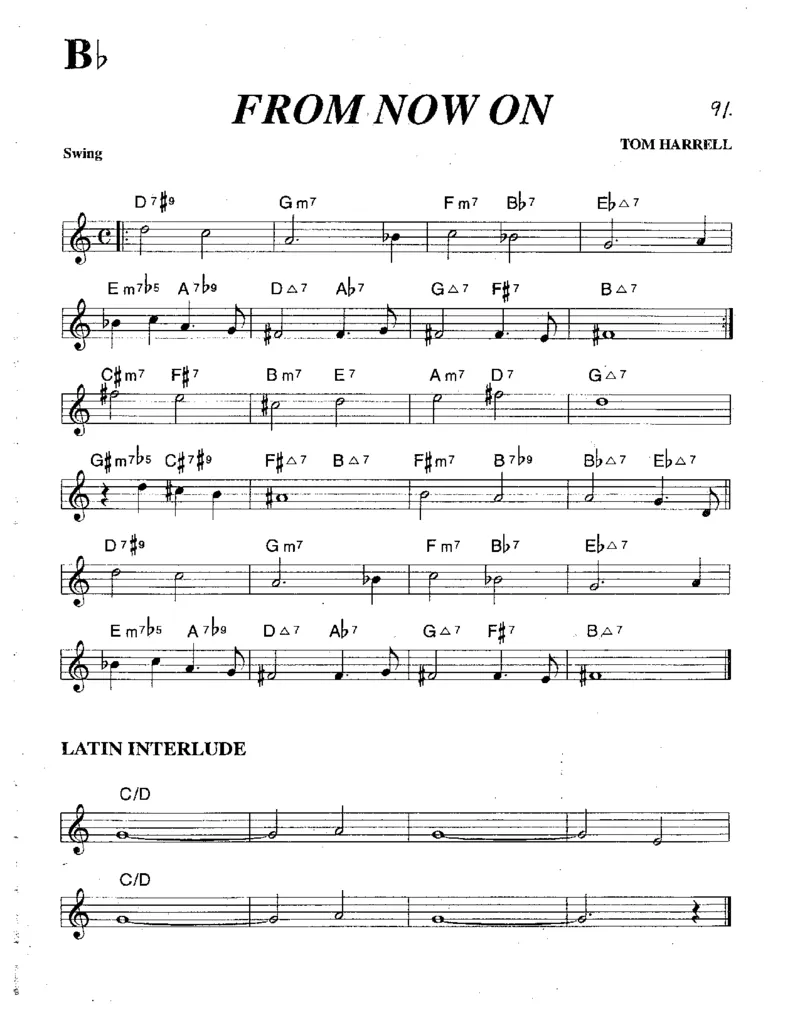 TheRealBookVolume-3-Bb_一万首著名钢琴曲谱哈农贝多芬合集视频教学电子版高清无水印可打印_07各风格钢琴谱合集_JazzPiano_原版钢琴教材附音频