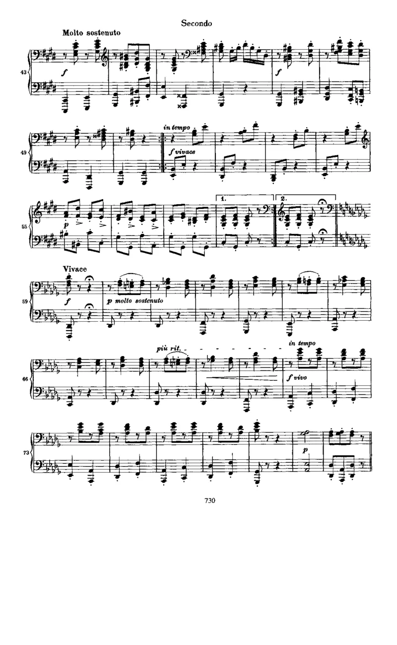 HungarianDanceNo06inDb_一万首著名钢琴曲谱哈农贝多芬合集视频教学电子版高清无水印可打印_1古典钢琴知名音乐家谱_勃拉姆斯钢琴谱全集_匈牙利舞曲四手联弹版