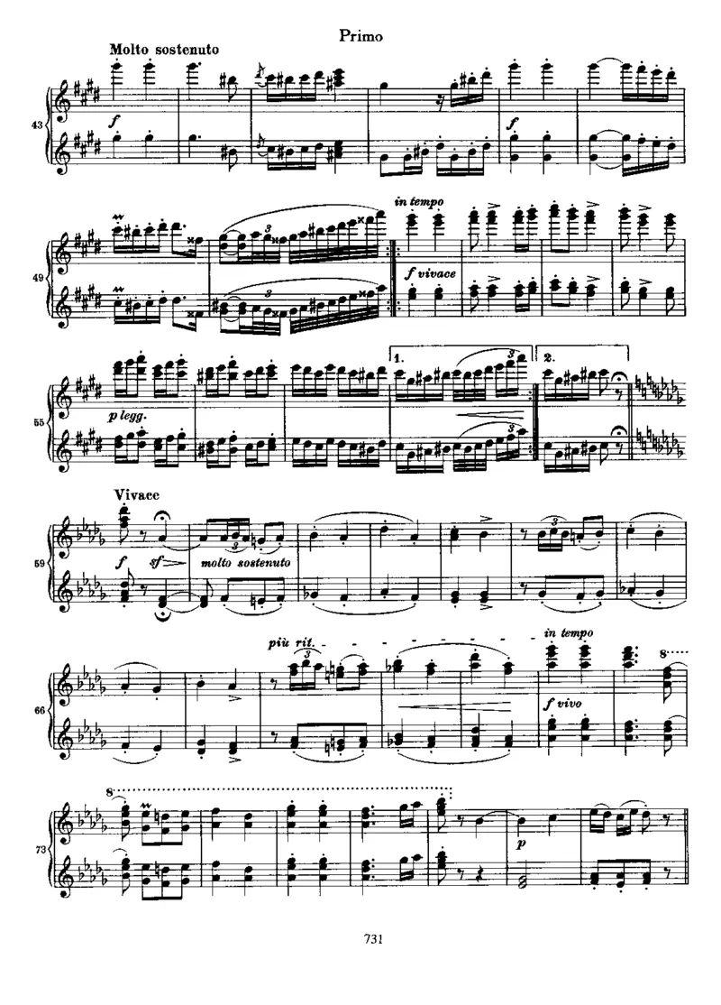 HungarianDanceNo06inDb_一万首著名钢琴曲谱哈农贝多芬合集视频教学电子版高清无水印可打印_1古典钢琴知名音乐家谱_勃拉姆斯钢琴谱全集_匈牙利舞曲四手联弹版