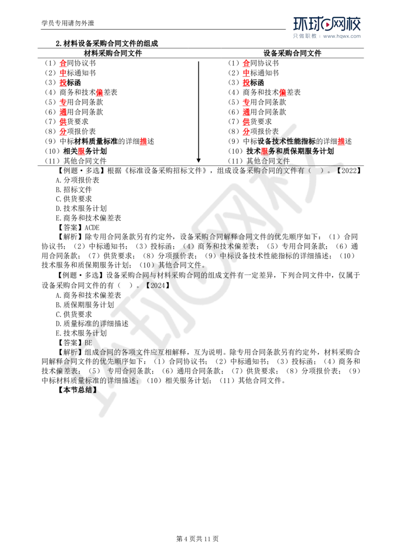 WM_34.第八章第一至二节材料采购合同履行管理_监理工程师_2025监理工程师_2025年监理工程师-各大机构_2025年监理-合同_机构1-HQ_01.精讲班-沈.磊_讲义