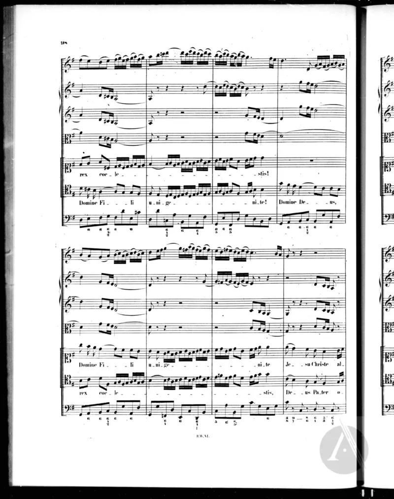 J.S.巴赫B小调弥撒总谱_一万首著名钢琴曲谱哈农贝多芬合集视频教学电子版高清无水印可打印_08名曲总谱合集