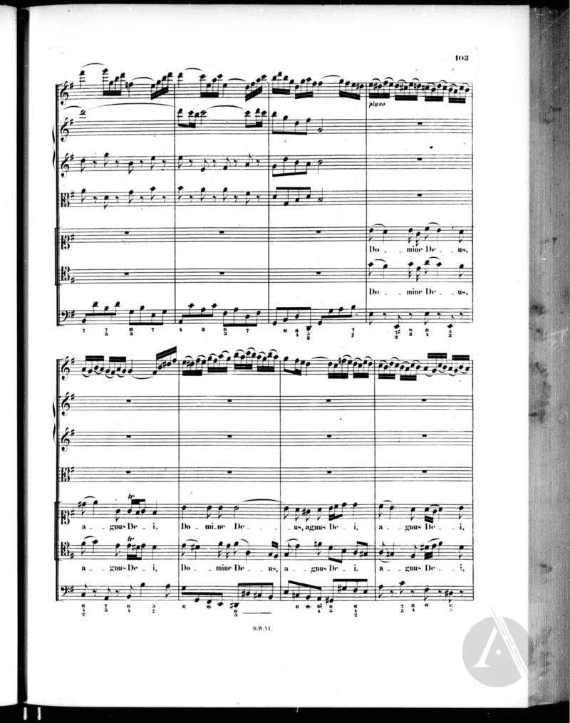 J.S.巴赫B小调弥撒总谱_一万首著名钢琴曲谱哈农贝多芬合集视频教学电子版高清无水印可打印_08名曲总谱合集