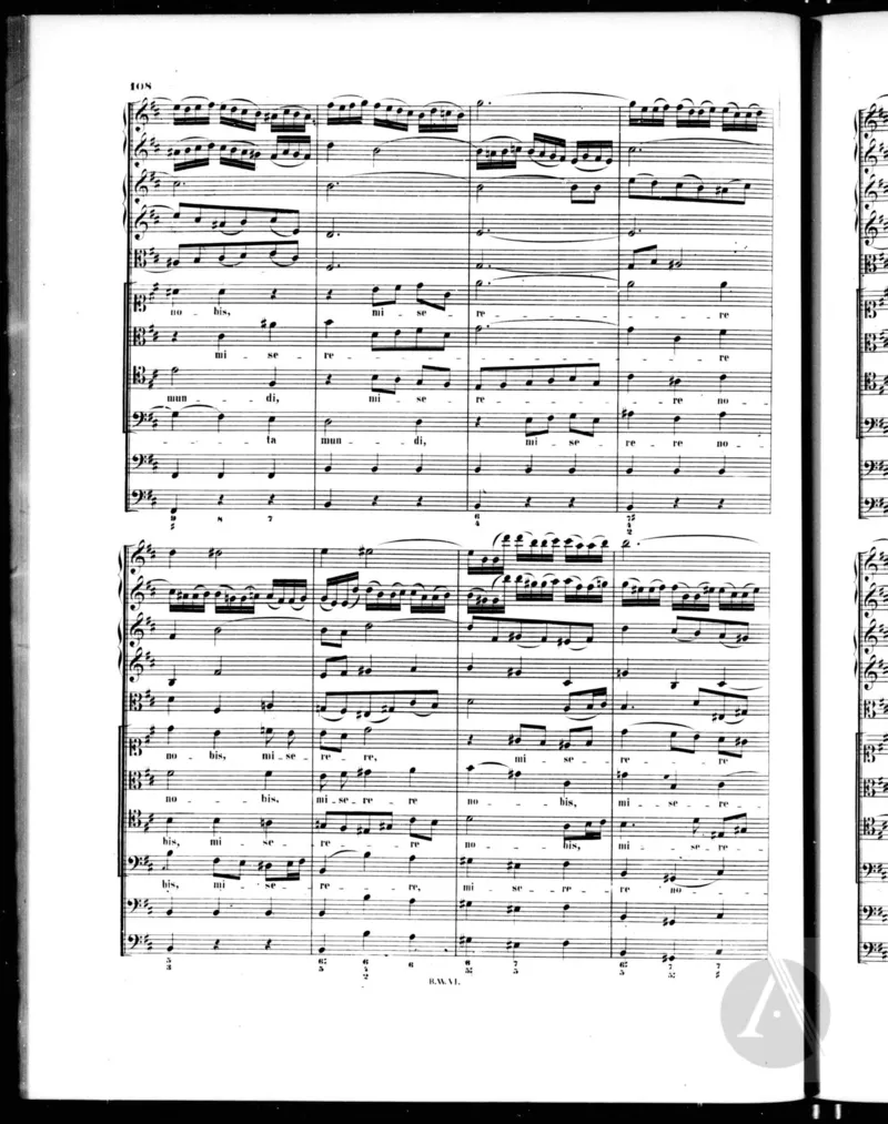 J.S.巴赫B小调弥撒总谱_一万首著名钢琴曲谱哈农贝多芬合集视频教学电子版高清无水印可打印_08名曲总谱合集