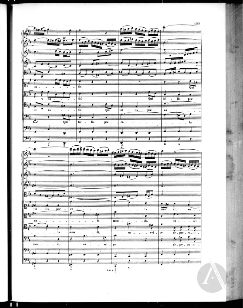 J.S.巴赫B小调弥撒总谱_一万首著名钢琴曲谱哈农贝多芬合集视频教学电子版高清无水印可打印_08名曲总谱合集