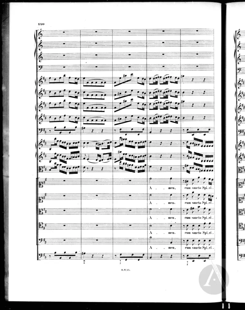 J.S.巴赫B小调弥撒总谱_一万首著名钢琴曲谱哈农贝多芬合集视频教学电子版高清无水印可打印_08名曲总谱合集