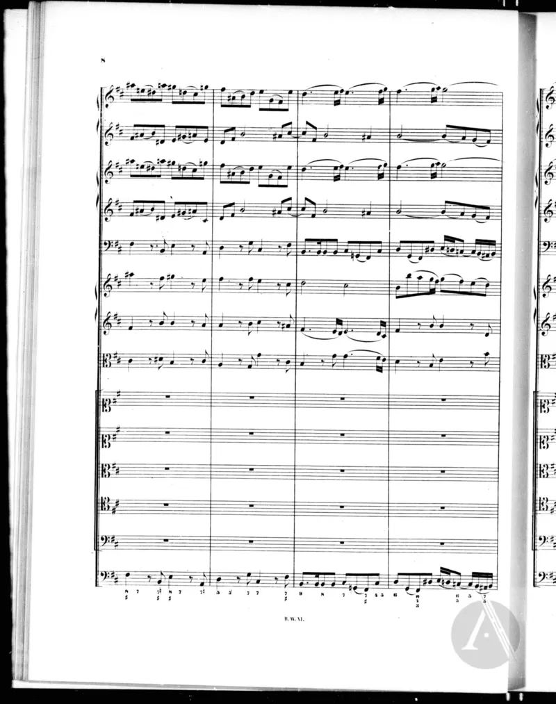 J.S.巴赫B小调弥撒总谱_一万首著名钢琴曲谱哈农贝多芬合集视频教学电子版高清无水印可打印_08名曲总谱合集