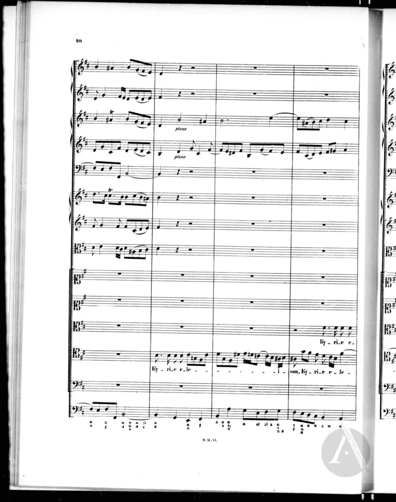 J.S.巴赫B小调弥撒总谱_一万首著名钢琴曲谱哈农贝多芬合集视频教学电子版高清无水印可打印_08名曲总谱合集