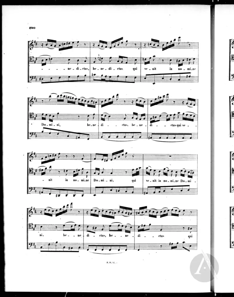 J.S.巴赫B小调弥撒总谱_一万首著名钢琴曲谱哈农贝多芬合集视频教学电子版高清无水印可打印_08名曲总谱合集