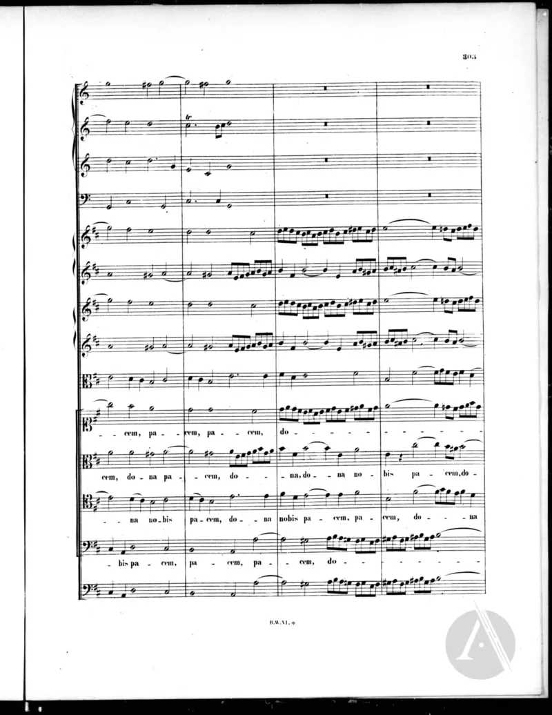 J.S.巴赫B小调弥撒总谱_一万首著名钢琴曲谱哈农贝多芬合集视频教学电子版高清无水印可打印_08名曲总谱合集