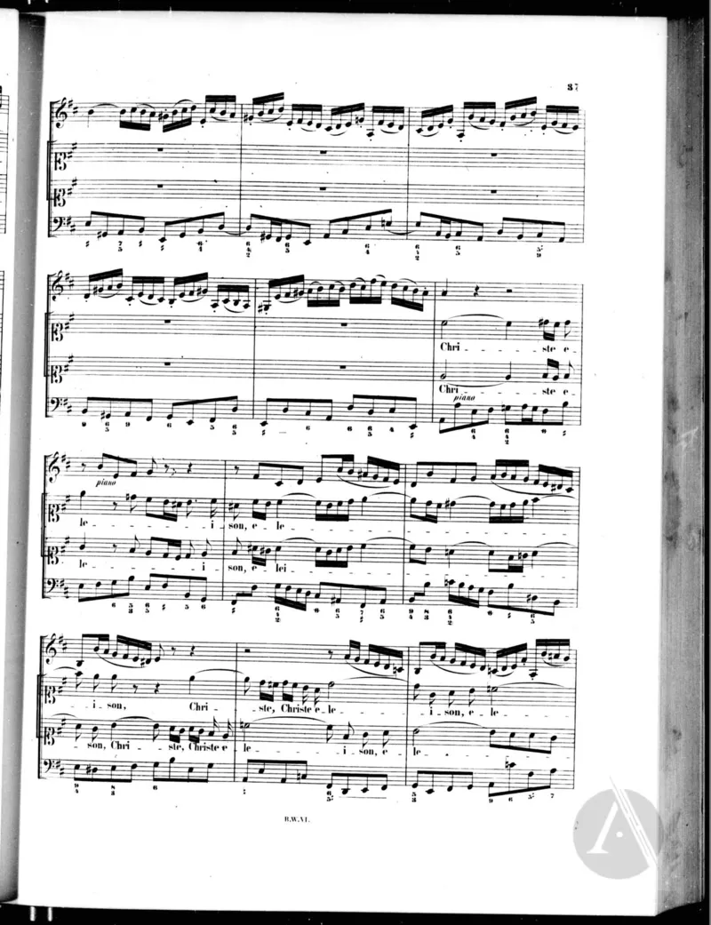 J.S.巴赫B小调弥撒总谱_一万首著名钢琴曲谱哈农贝多芬合集视频教学电子版高清无水印可打印_08名曲总谱合集