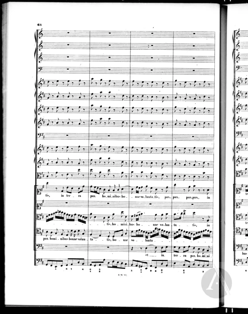 J.S.巴赫B小调弥撒总谱_一万首著名钢琴曲谱哈农贝多芬合集视频教学电子版高清无水印可打印_08名曲总谱合集