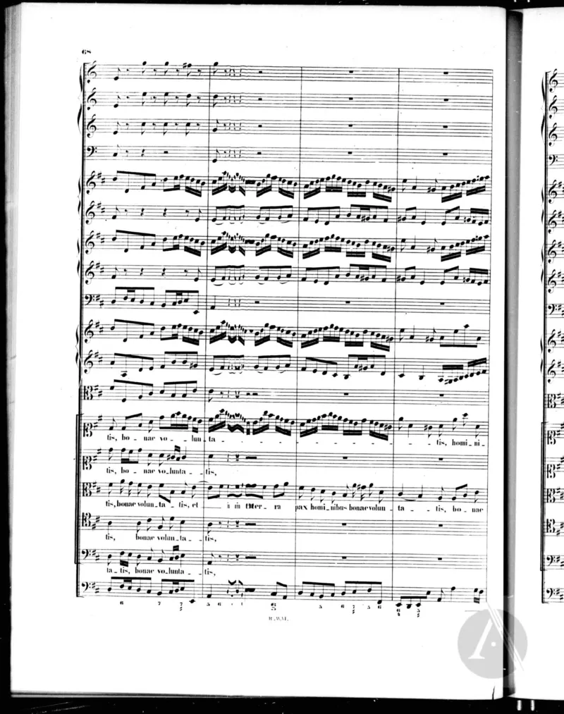 J.S.巴赫B小调弥撒总谱_一万首著名钢琴曲谱哈农贝多芬合集视频教学电子版高清无水印可打印_08名曲总谱合集