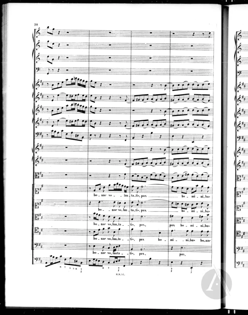 J.S.巴赫B小调弥撒总谱_一万首著名钢琴曲谱哈农贝多芬合集视频教学电子版高清无水印可打印_08名曲总谱合集