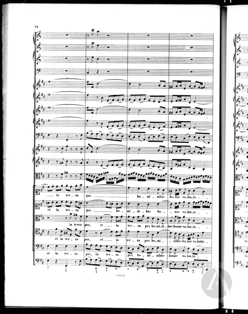 J.S.巴赫B小调弥撒总谱_一万首著名钢琴曲谱哈农贝多芬合集视频教学电子版高清无水印可打印_08名曲总谱合集