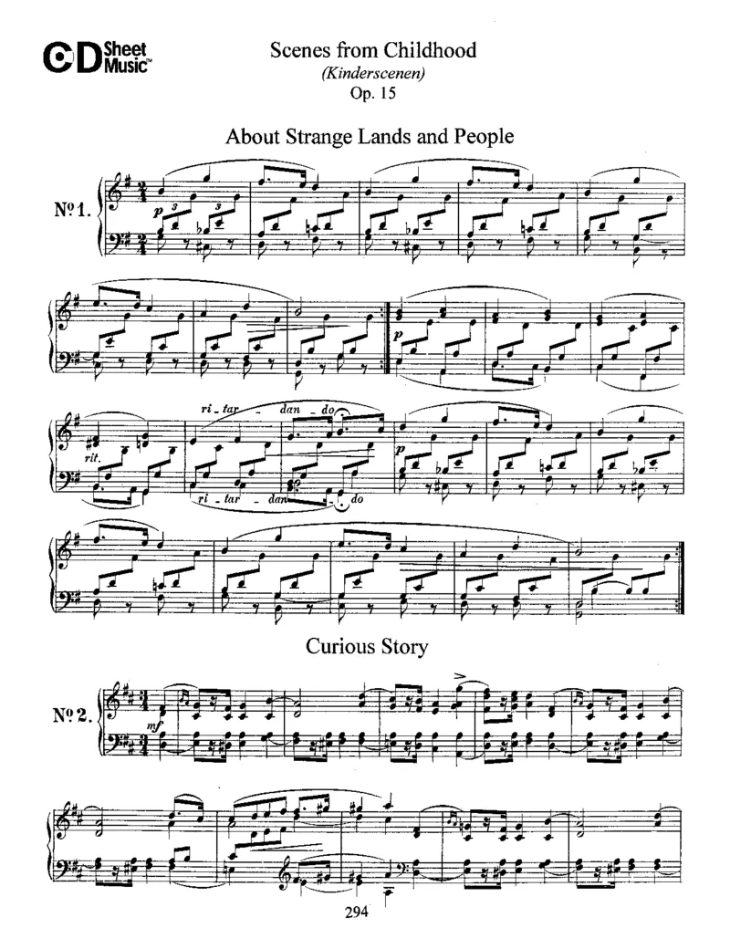 KinderscenenOp.15_一万首著名钢琴曲谱哈农贝多芬合集视频教学电子版高清无水印可打印_1古典钢琴知名音乐家谱_舒曼钢琴谱全集_WORKS