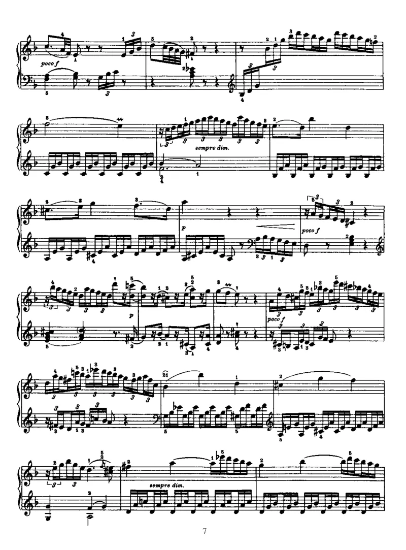 PianoSonataNo33inD_NoRestriction_一万首著名钢琴曲谱哈农贝多芬合集视频教学电子版高清无水印可打印_1古典钢琴知名音乐家谱_海顿钢琴谱全集_奏鸣曲