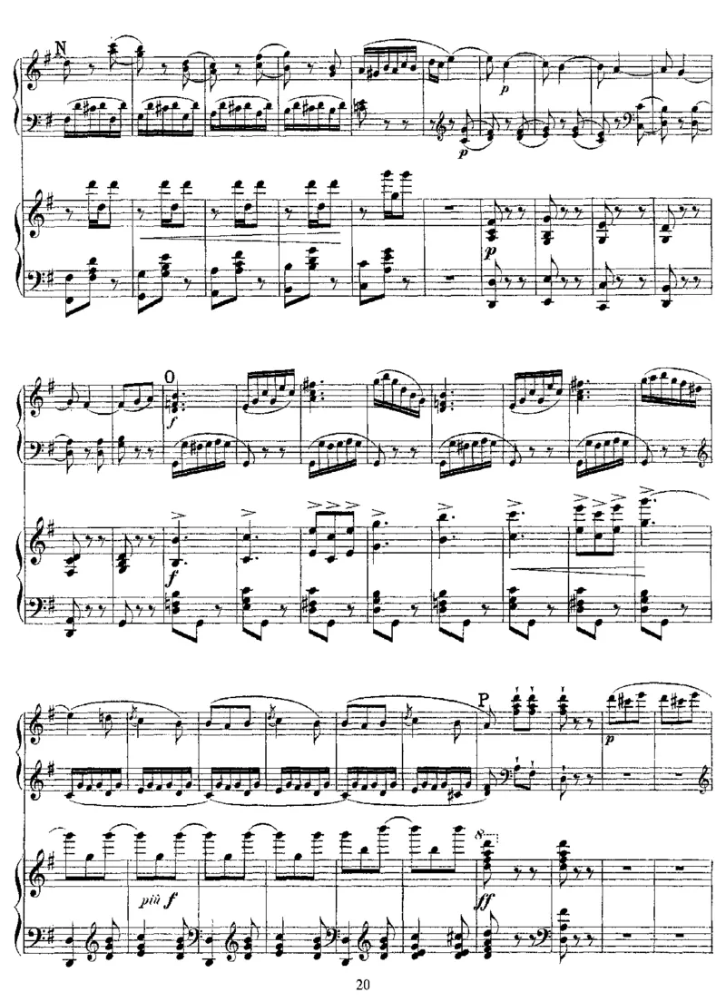 SonatainG,K283(Mozart)_一万首著名钢琴曲谱哈农贝多芬合集视频教学电子版高清无水印可打印_1古典钢琴知名音乐家谱_格里格钢琴谱全集_双钢琴