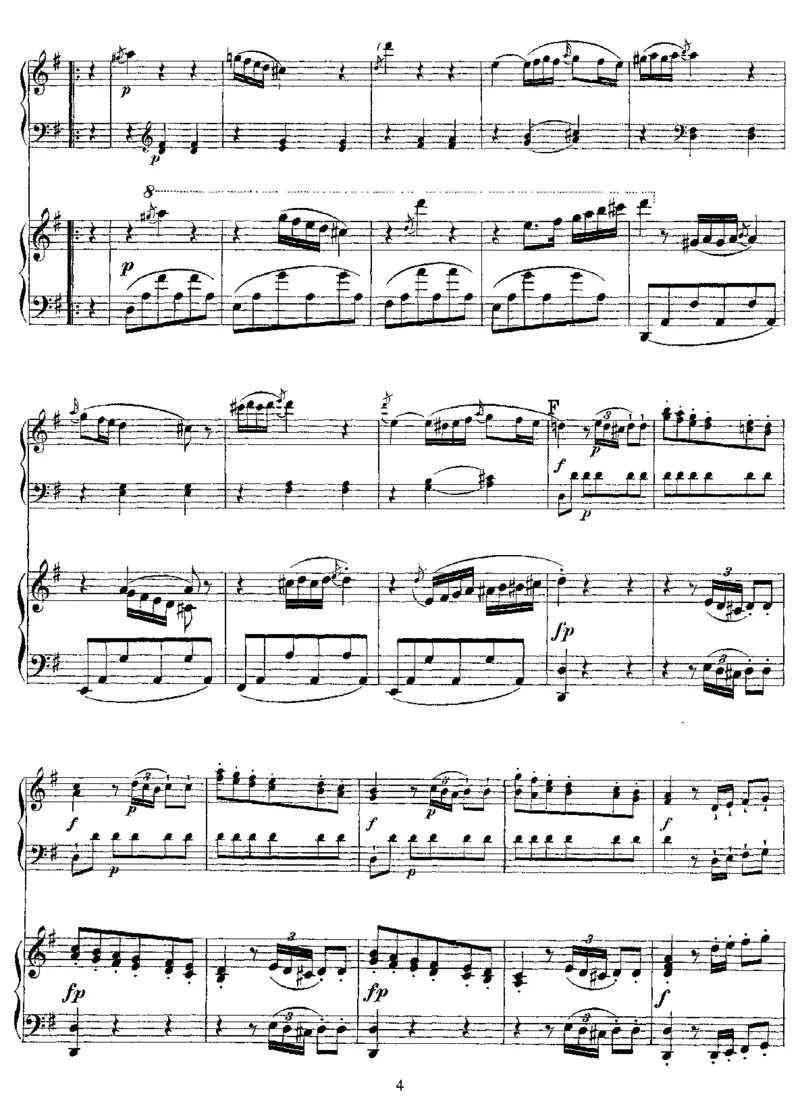 SonatainG,K283(Mozart)_一万首著名钢琴曲谱哈农贝多芬合集视频教学电子版高清无水印可打印_1古典钢琴知名音乐家谱_格里格钢琴谱全集_双钢琴