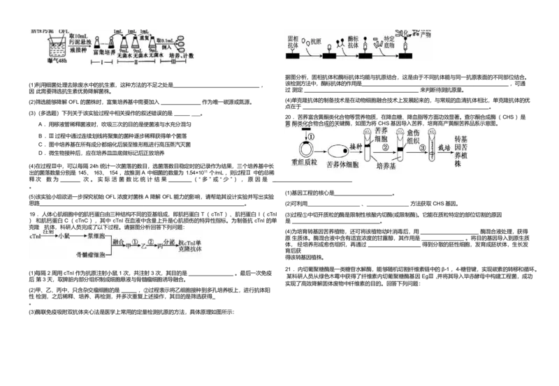 江西省宜春市第一中学2024-2025学年高二下学期4月期中生物试卷_2024-2025高二（7-7月题库）_2025年05月试卷_0513江西省宜春市第一中学2024-2025学年高二下学期4月期中