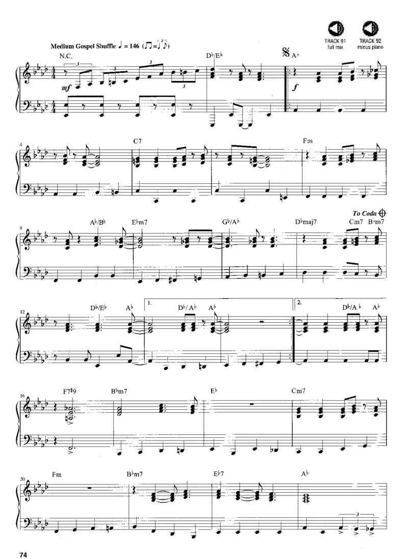 GospelPiano-HalLeonardKeyboardSeries_一万首著名钢琴曲谱哈农贝多芬合集视频教学电子版高清无水印可打印_07各风格钢琴谱合集_GospelPiano_原版钢琴教材附音频