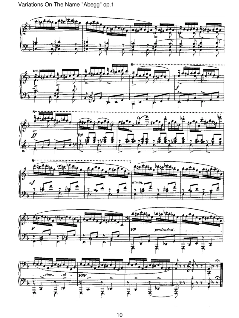VariationsOnTheName_Abegg_op.1_一万首著名钢琴曲谱哈农贝多芬合集视频教学电子版高清无水印可打印_1古典钢琴知名音乐家谱_舒曼钢琴谱全集_RobertSchumann罗伯特&middot;舒曼(1810-1856)