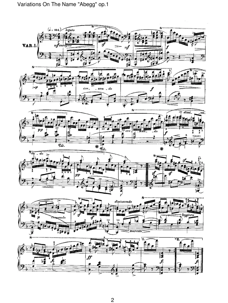 VariationsOnTheName_Abegg_op.1_一万首著名钢琴曲谱哈农贝多芬合集视频教学电子版高清无水印可打印_1古典钢琴知名音乐家谱_舒曼钢琴谱全集_RobertSchumann罗伯特&middot;舒曼(1810-1856)