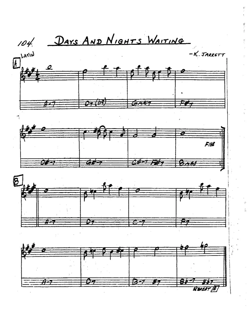 TheRealBookVolume-1-Eb'5thEdition'(2)_一万首著名钢琴曲谱哈农贝多芬合集视频教学电子版高清无水印可打印_07各风格钢琴谱合集_JazzPiano_原版钢琴教材附音频