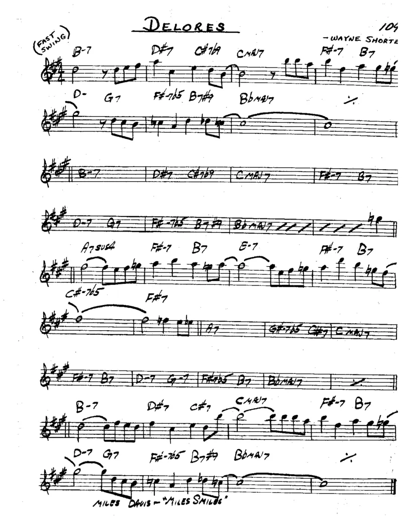 TheRealBookVolume-1-Eb'5thEdition'(2)_一万首著名钢琴曲谱哈农贝多芬合集视频教学电子版高清无水印可打印_07各风格钢琴谱合集_JazzPiano_原版钢琴教材附音频