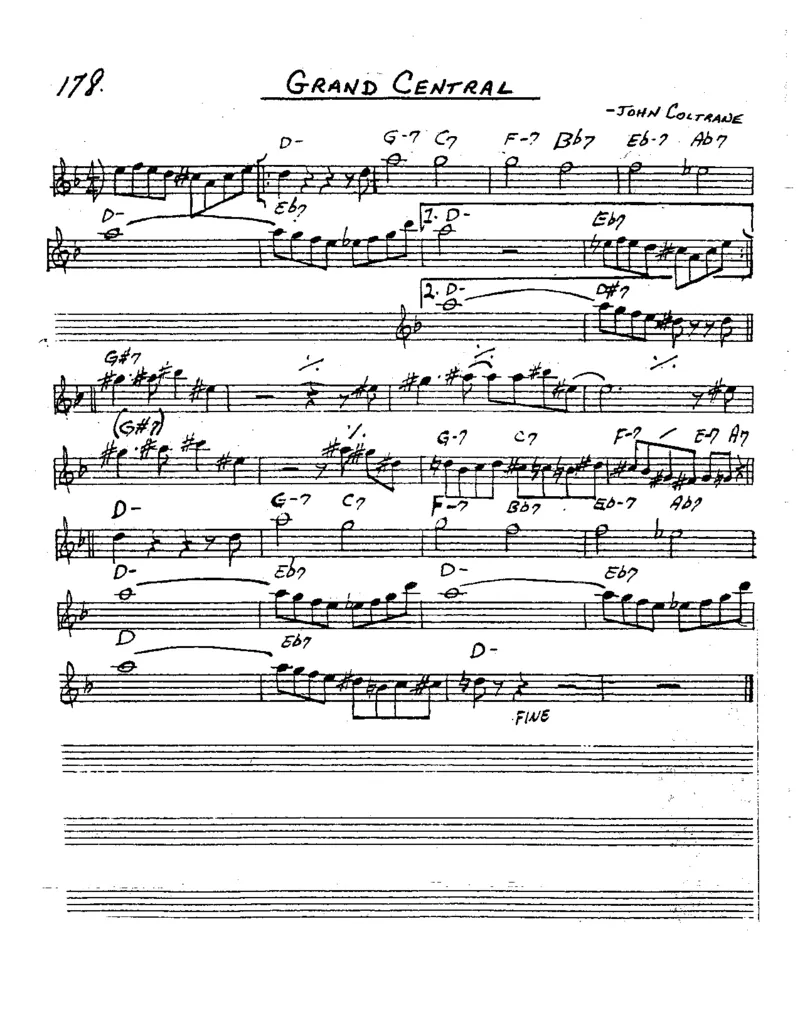 TheRealBookVolume-1-Eb'5thEdition'(2)_一万首著名钢琴曲谱哈农贝多芬合集视频教学电子版高清无水印可打印_07各风格钢琴谱合集_JazzPiano_原版钢琴教材附音频