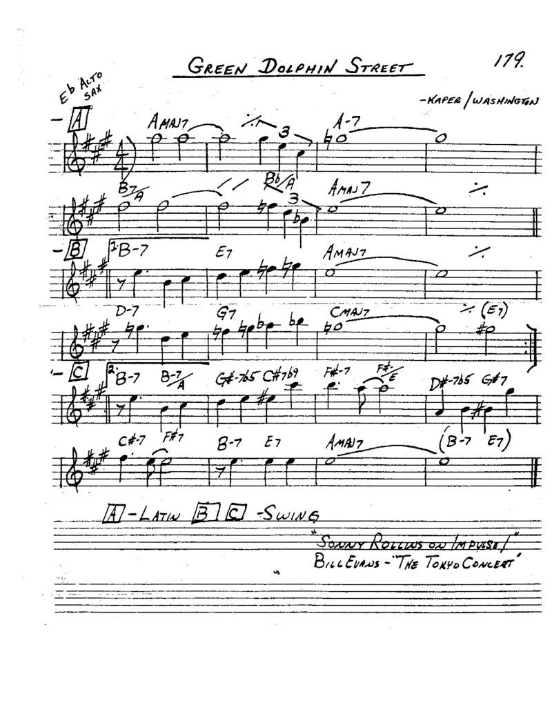 TheRealBookVolume-1-Eb'5thEdition'(2)_一万首著名钢琴曲谱哈农贝多芬合集视频教学电子版高清无水印可打印_07各风格钢琴谱合集_JazzPiano_原版钢琴教材附音频