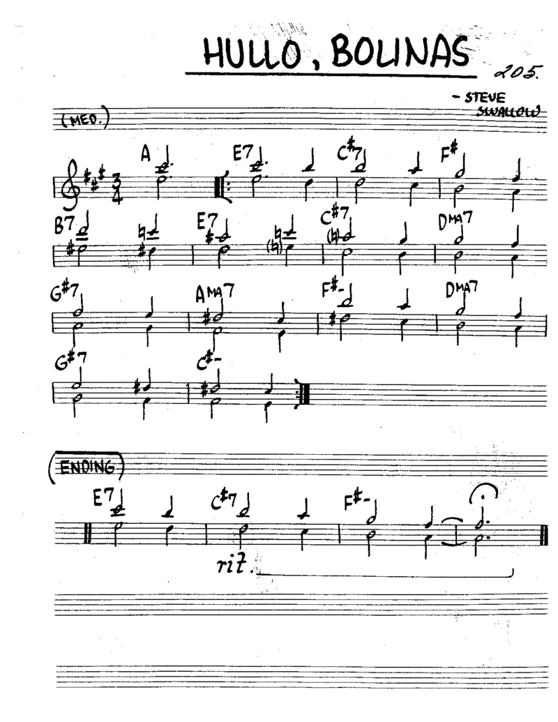 TheRealBookVolume-1-Eb'5thEdition'(2)_一万首著名钢琴曲谱哈农贝多芬合集视频教学电子版高清无水印可打印_07各风格钢琴谱合集_JazzPiano_原版钢琴教材附音频