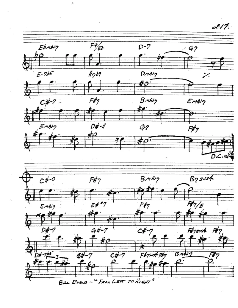 TheRealBookVolume-1-Eb'5thEdition'(2)_一万首著名钢琴曲谱哈农贝多芬合集视频教学电子版高清无水印可打印_07各风格钢琴谱合集_JazzPiano_原版钢琴教材附音频