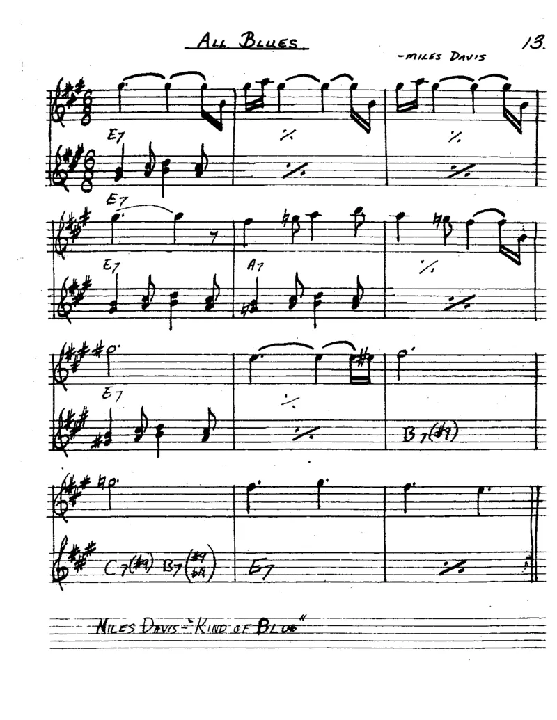 TheRealBookVolume-1-Eb'5thEdition'(2)_一万首著名钢琴曲谱哈农贝多芬合集视频教学电子版高清无水印可打印_07各风格钢琴谱合集_JazzPiano_原版钢琴教材附音频