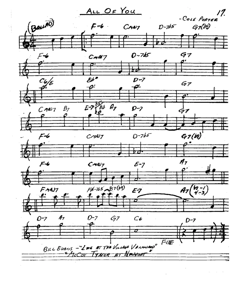 TheRealBookVolume-1-Eb'5thEdition'(2)_一万首著名钢琴曲谱哈农贝多芬合集视频教学电子版高清无水印可打印_07各风格钢琴谱合集_JazzPiano_原版钢琴教材附音频