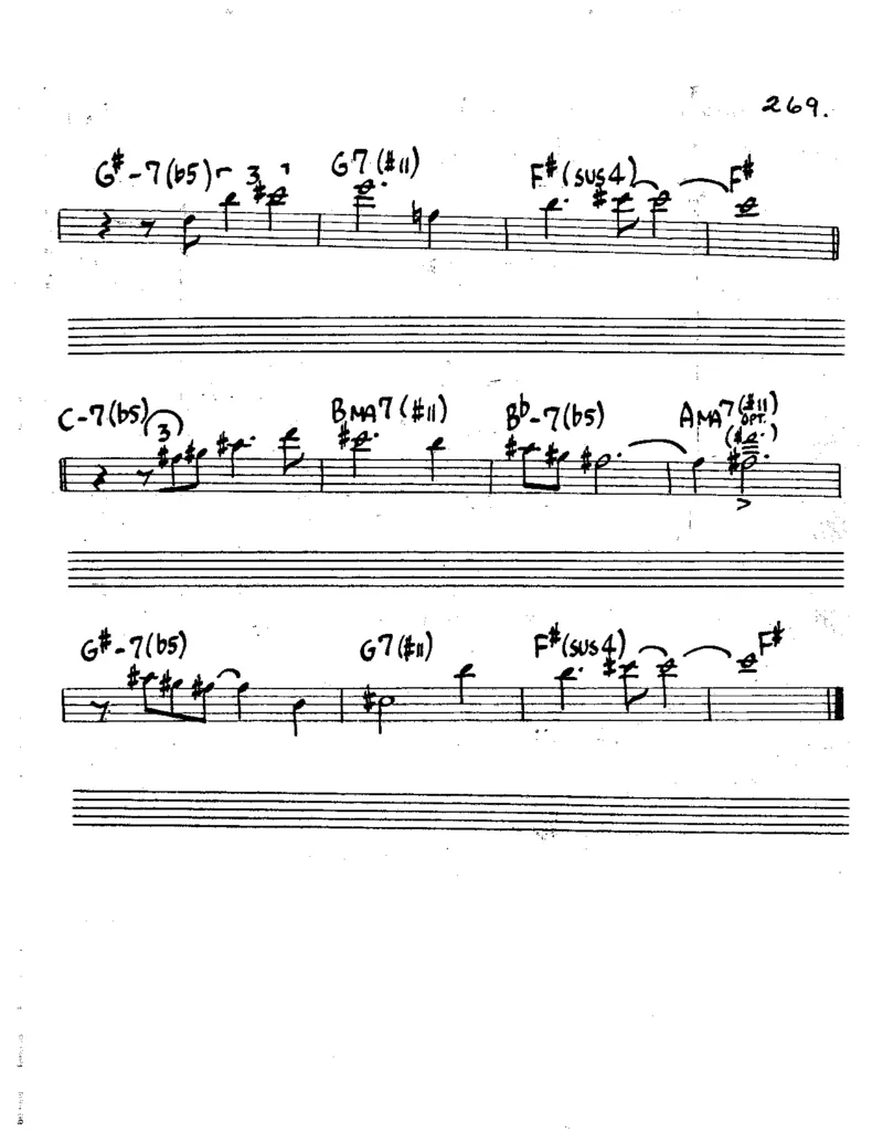 TheRealBookVolume-1-Eb'5thEdition'(2)_一万首著名钢琴曲谱哈农贝多芬合集视频教学电子版高清无水印可打印_07各风格钢琴谱合集_JazzPiano_原版钢琴教材附音频